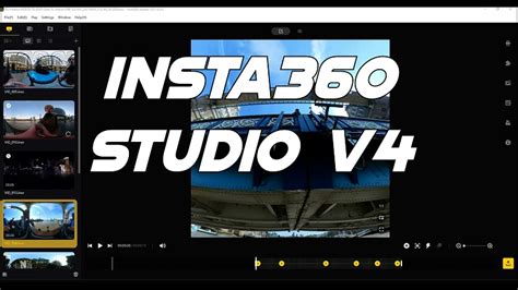 360 video editor|INSTA360 STUDIO TUTORIAL .